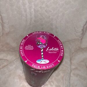 Lolita love my wine glass Beach Diva 🏝️ 15oz. Never used.